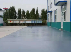 玉树彩色路面喷涂翻新的材料对冬季